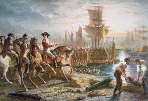 The British Evacuation of Boston, March 17, 1776