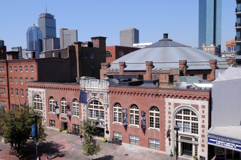 The Cyclorama Building, Tremont Street, Boston's South End. The original home of the Boston/Gettysburg cyclorama painting. Photo courtesy of Craig Bailey/Perspective Photo