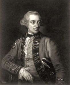 Lord Hugh Percy (1742-1817), Duke of Northumberland, led the First Brigade out of Boston on March 30, 1775