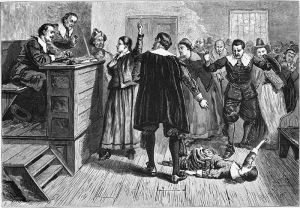 The Salem Witch Trials as depicted in 1876