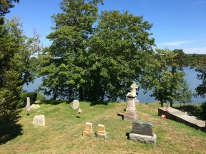 Cohasset's Central Cemetery is splendidly kept and has some stunning views